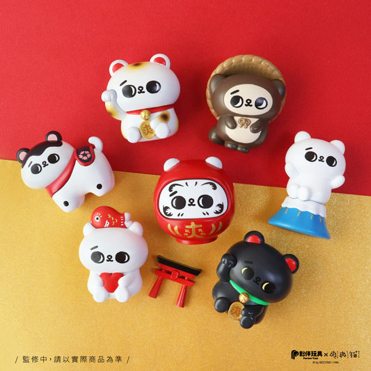 Partner Toys 爽爽貓開運緣起物系列 盲盒 （一盒六款，款式隨機）Lucky Song Cat  Series Blind Box - TOYZHOLIC