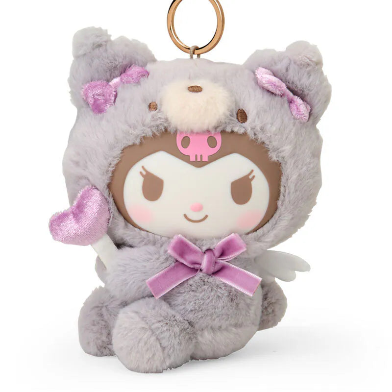 Sanrio Kuromi 天使小熊系列 掛飾公仔 Angel Bear Series Plush Charm - TOYZHOLIC