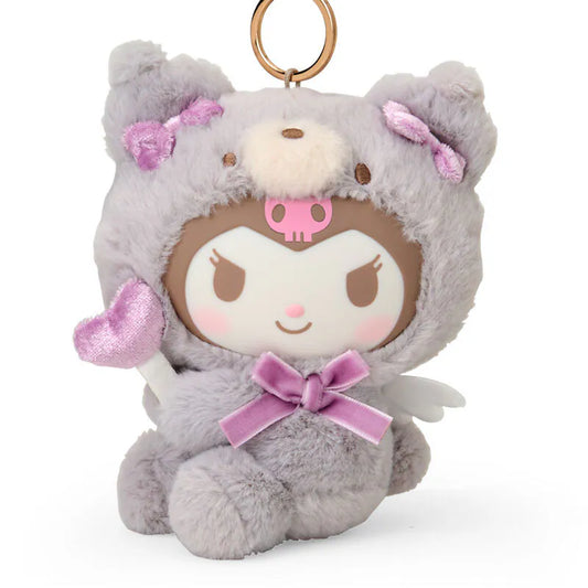 Sanrio Kuromi 天使小熊系列 掛飾公仔 Angel Bear Series Plush Charm - TOYZHOLIC