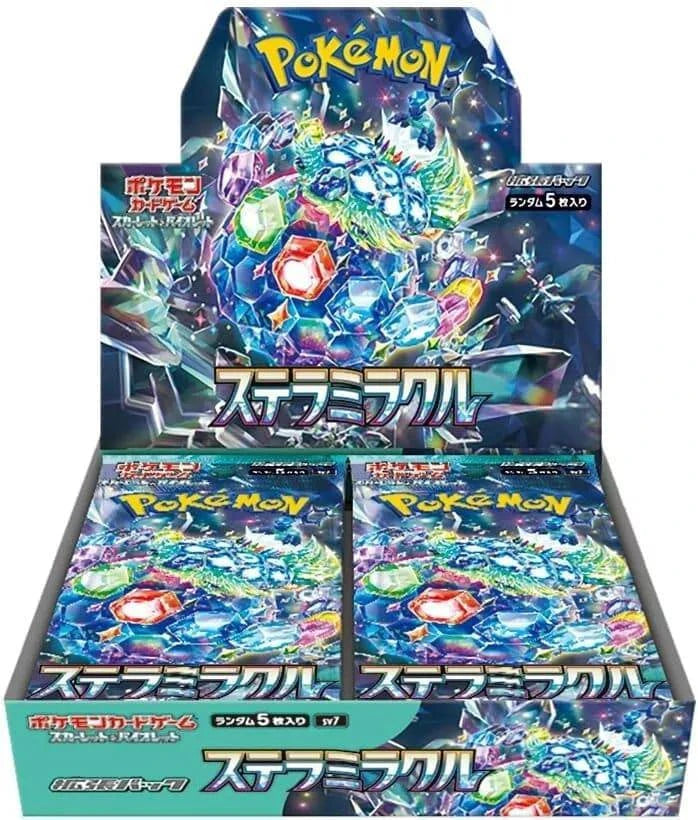 「日版原盒」Pokemon TCG: 朱&紫 擴充包 - 星晶奇跡 Scarlet & Violet Booster Pack - Stellar Miracle Booster Pack SV7 - TOYZHOLIC