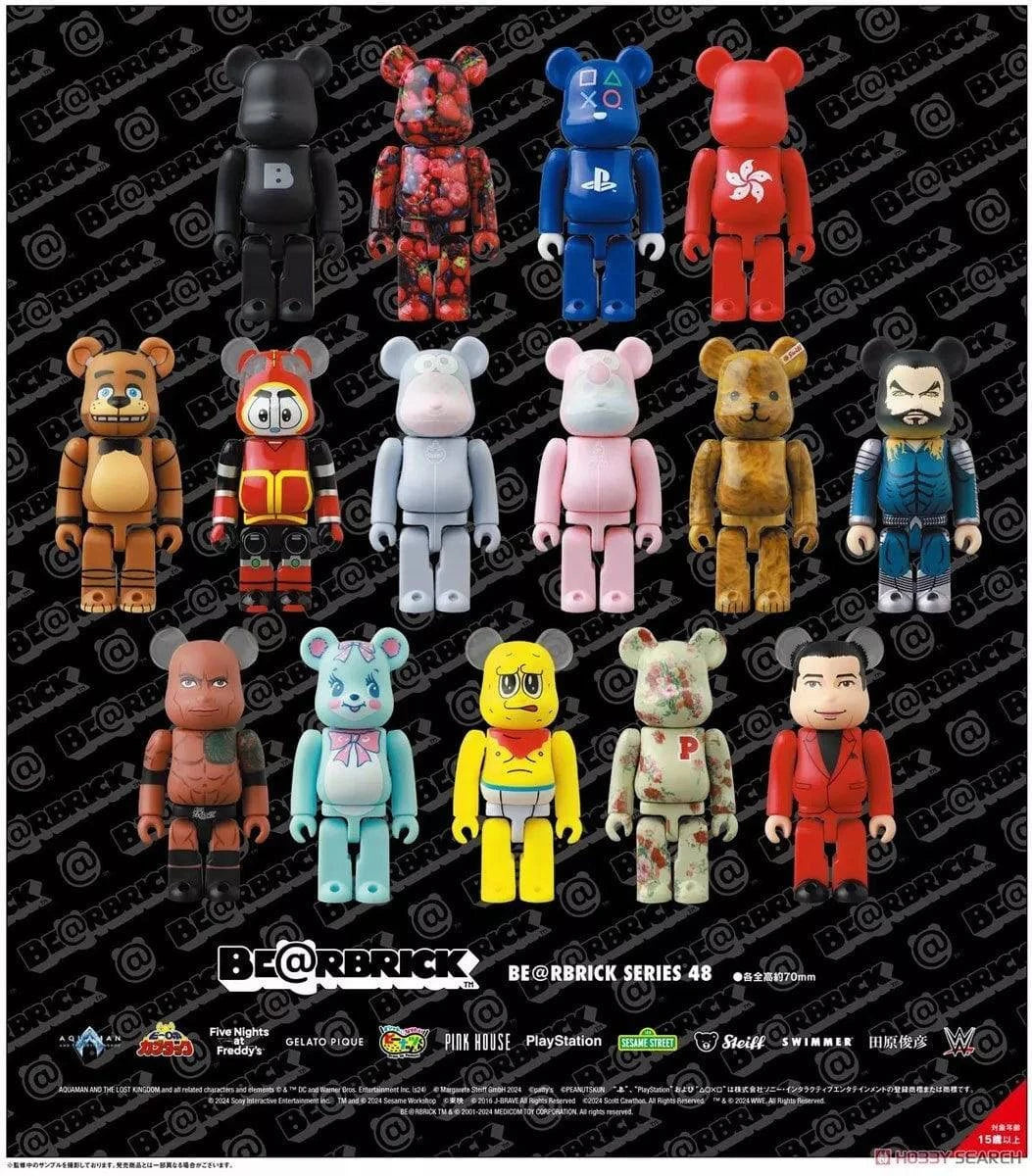 Medicom Toy BE@RBRICK Series 48 (一盒24隻，款式隨機） - TOYZHOLIC