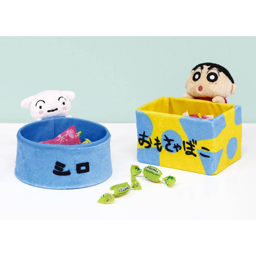 蠟筆小新 公仔小盒子 (小白 Shiro) Crayon Shinchan Storage Tray - TOYZHOLIC