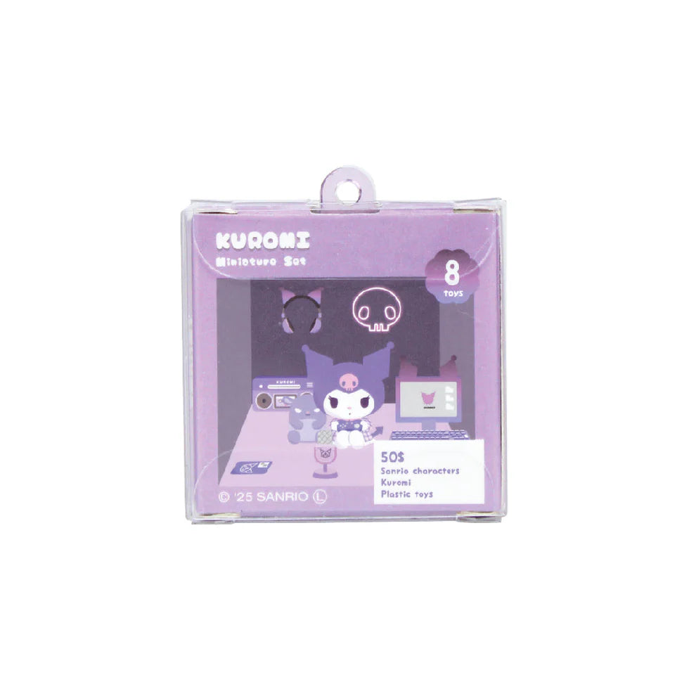 Sanrio Characters 包裝風格 Miniature 亞加力匙扣 Package Style Miniature Acrylic Keychain - TOYZHOLIC