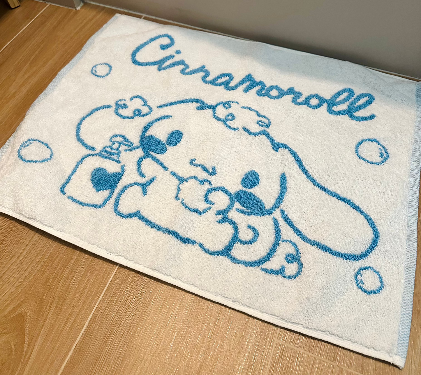 4550239075899 Cinnamoroll 玉桂狗 浴室地墊/地巾 Bath Mat - TOYZHOLIC