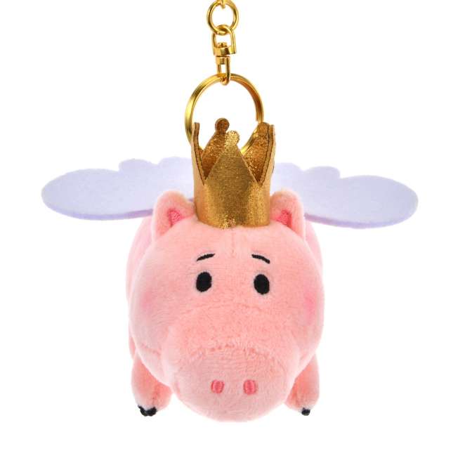 Disney 反斗奇兵 30週年 火腿 掛飾公仔 TOYSTORY 30th Anniversary Hamm Plush Keychain - TOYZHOLIC