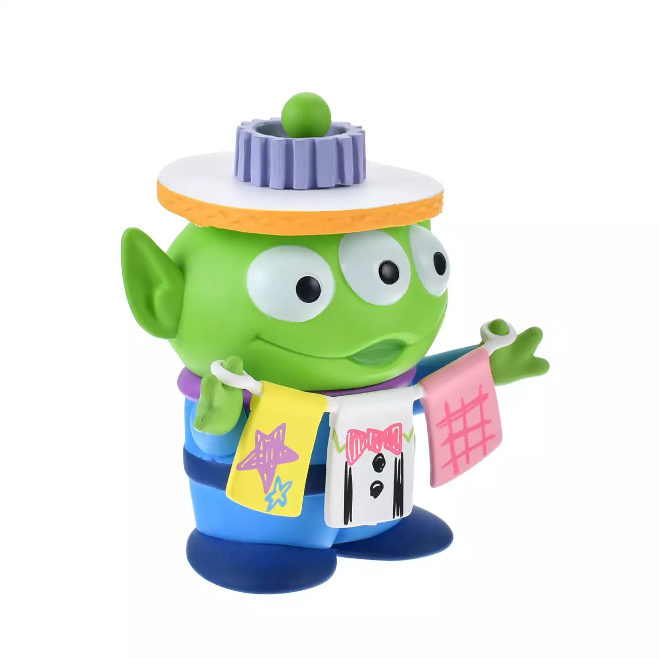 Disney 反斗奇兵 30週年 三眼仔 花圈拍照道具 擺設 Toy Story 30th Anniversary Alien Garland Photo Prop Mascot - TOYZHOLIC