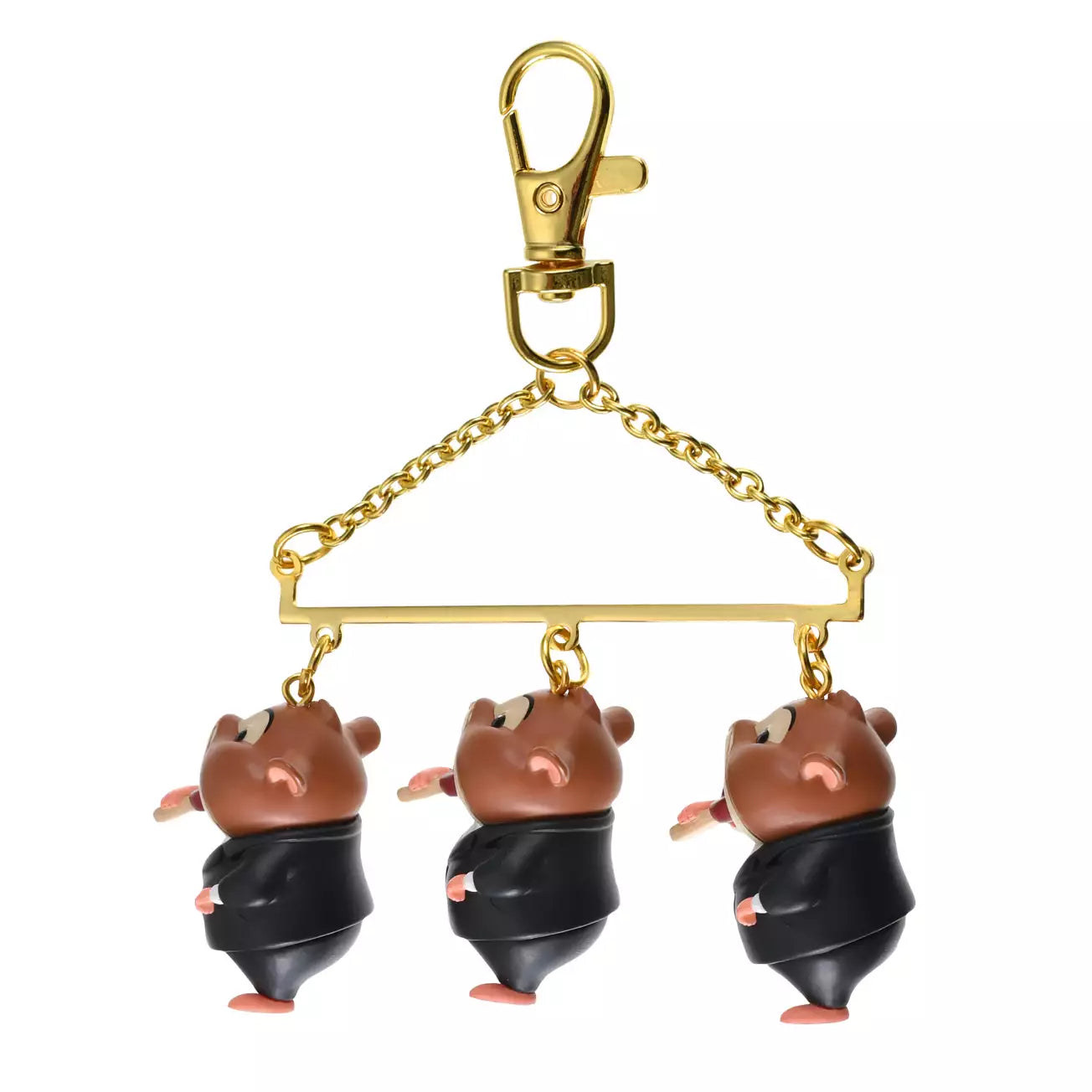 Disney Store Zootopia 鼠鼠商人鎖匙扣 Lemming Businessman Keychain