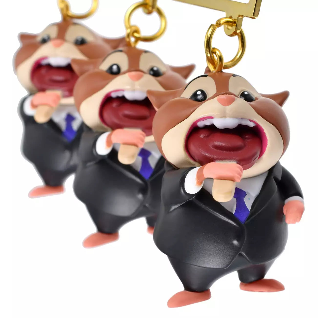 Disney Store Zootopia 鼠鼠商人鎖匙扣 Lemming Businessman Keychain