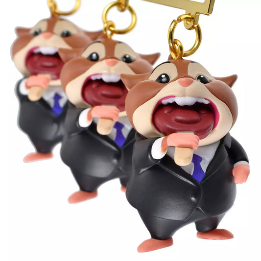 Disney Store Zootopia 鼠鼠商人鎖匙扣 Lemming Businessman Keychain