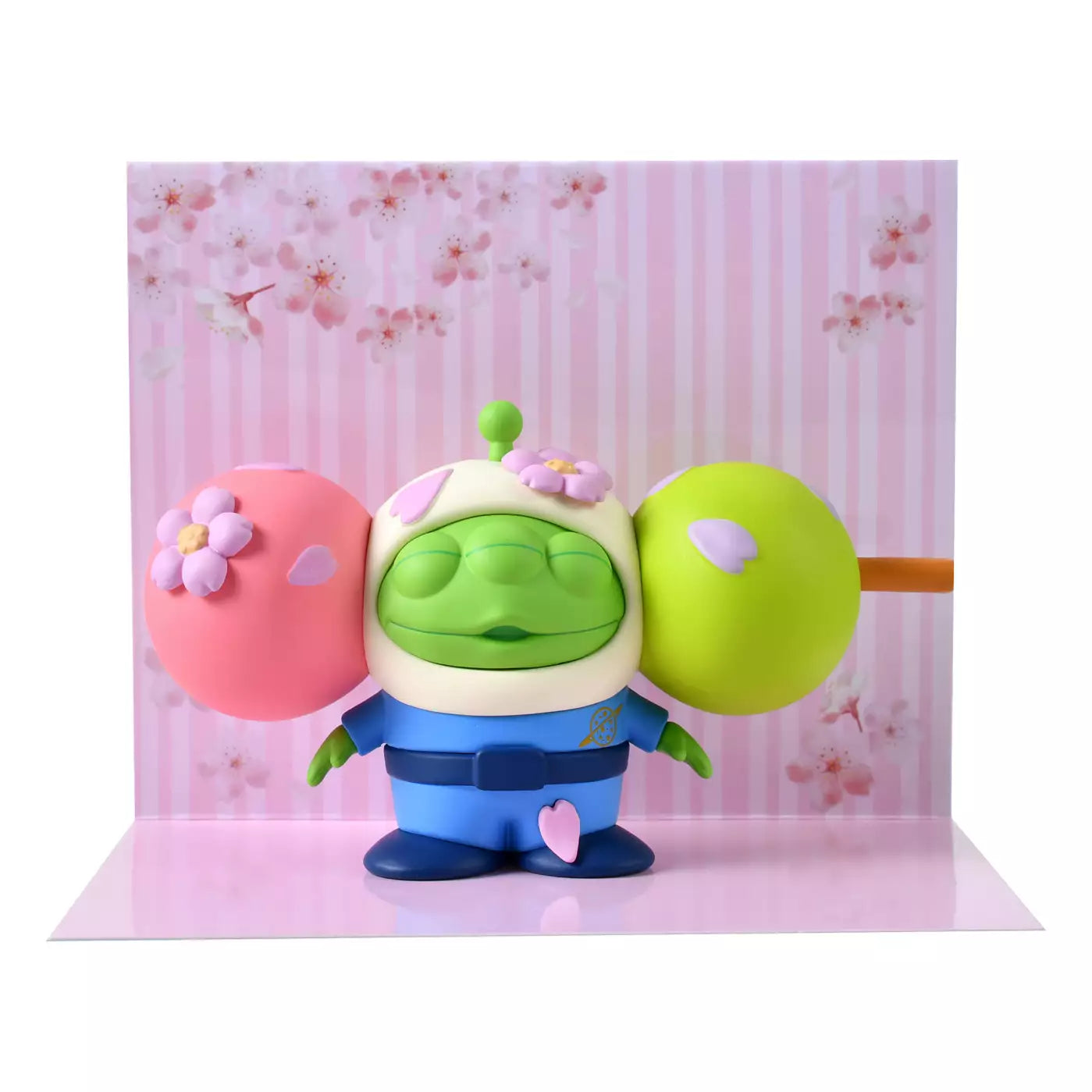 Disney Toy Story 三眼仔/ Baymax 櫻花系列 擺設 Little Green Men/ Alien Sakura Series Figure - TOYZHOLIC