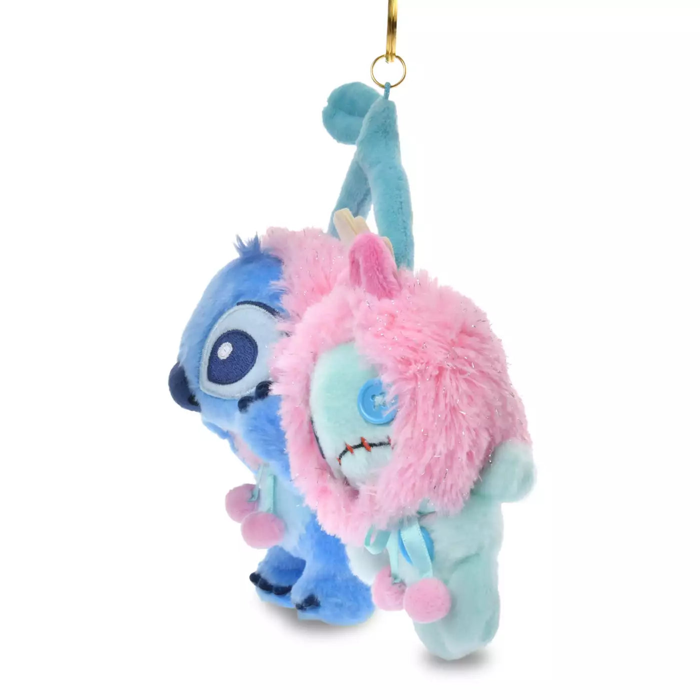Disney Store Stitch & Scrump 車厘子 掛飾公仔 Cherry Plush Charm - TOYZHOLIC