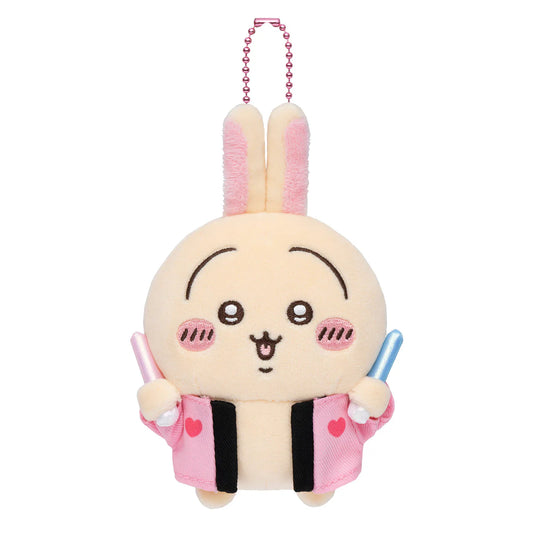 Chiikawa 應援系列 應援棒 掛飾公仔 (兔兔 Usagi）Light Stick Plush Keychain - TOYZHOLIC