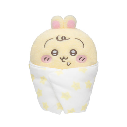 Chiikawa Baby系列 包巾毛公仔 Baby Series Swaddle Plush (Usagi) - TOYZHOLIC