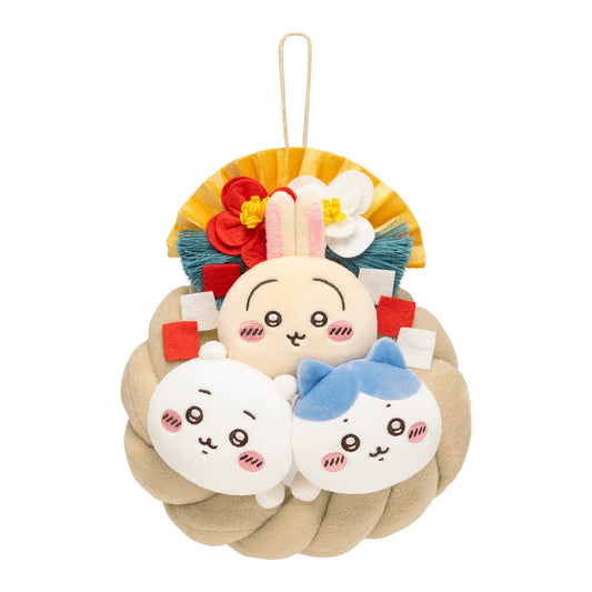 Chiikawa 新年注連繩造型掛飾 Shimenawa Rope Plush Toy