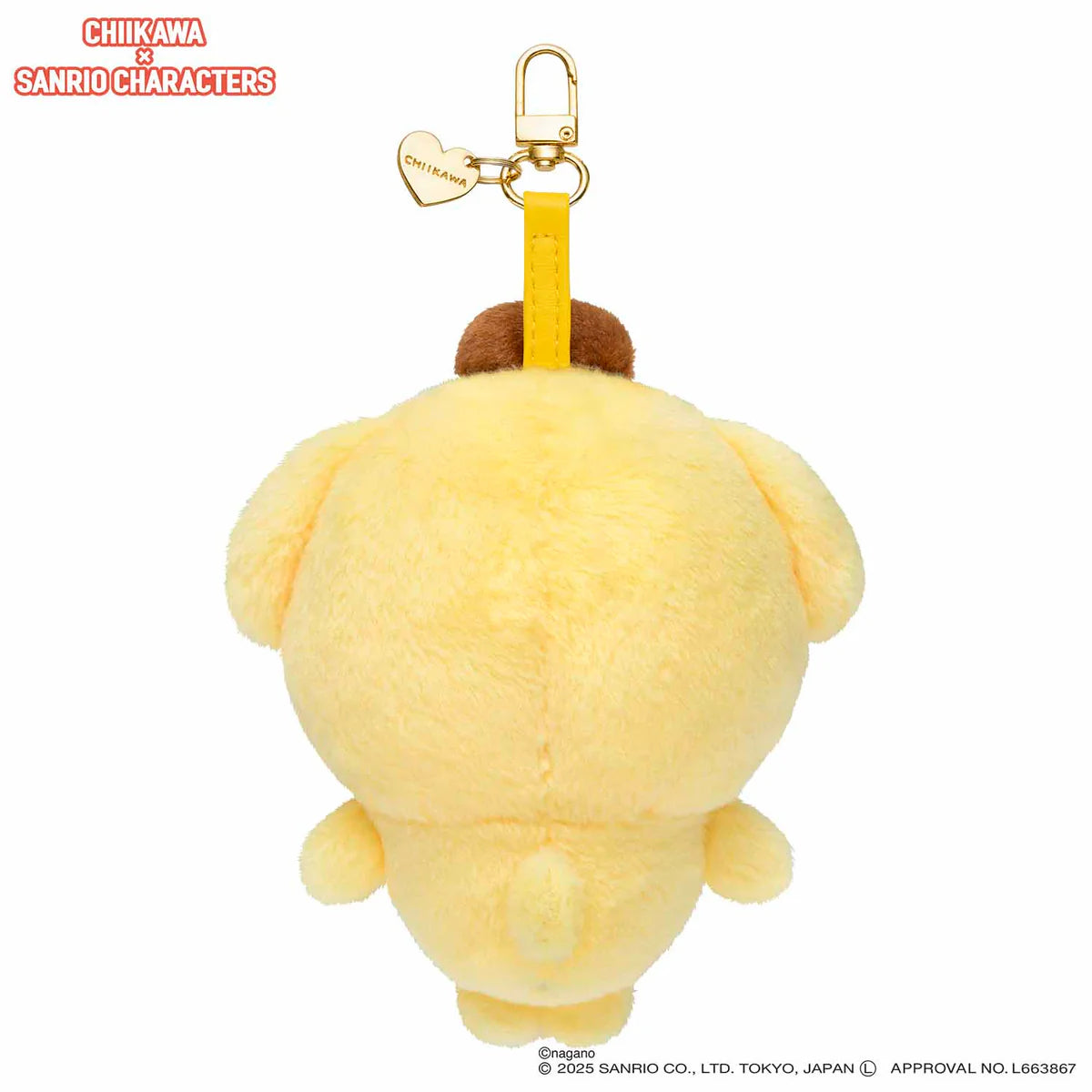Chiikawa x Sanrio Characters Kiramekko 掛飾公仔 Plush Keycharm