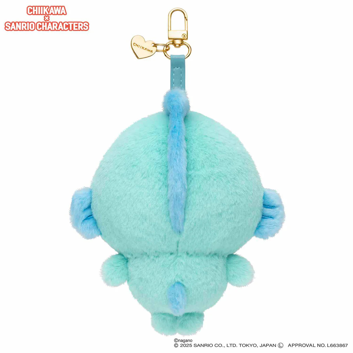 Chiikawa x Sanrio Characters Kiramekko 掛飾公仔 Plush Keycharm