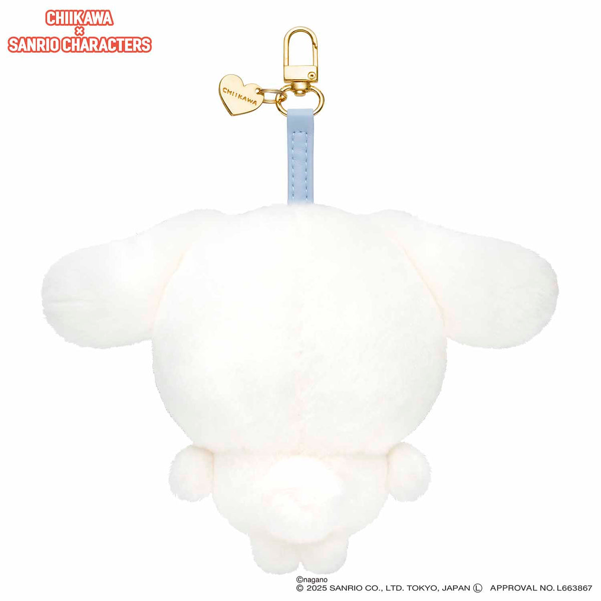 Chiikawa x Sanrio Characters Kiramekko 掛飾公仔 Plush Keycharm