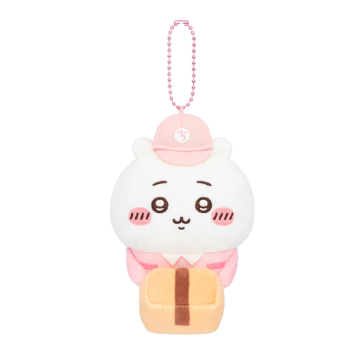 Chiikawa 送貨員/配送員 掛飾公仔 Delivery man Plush Charm - TOYZHOLIC