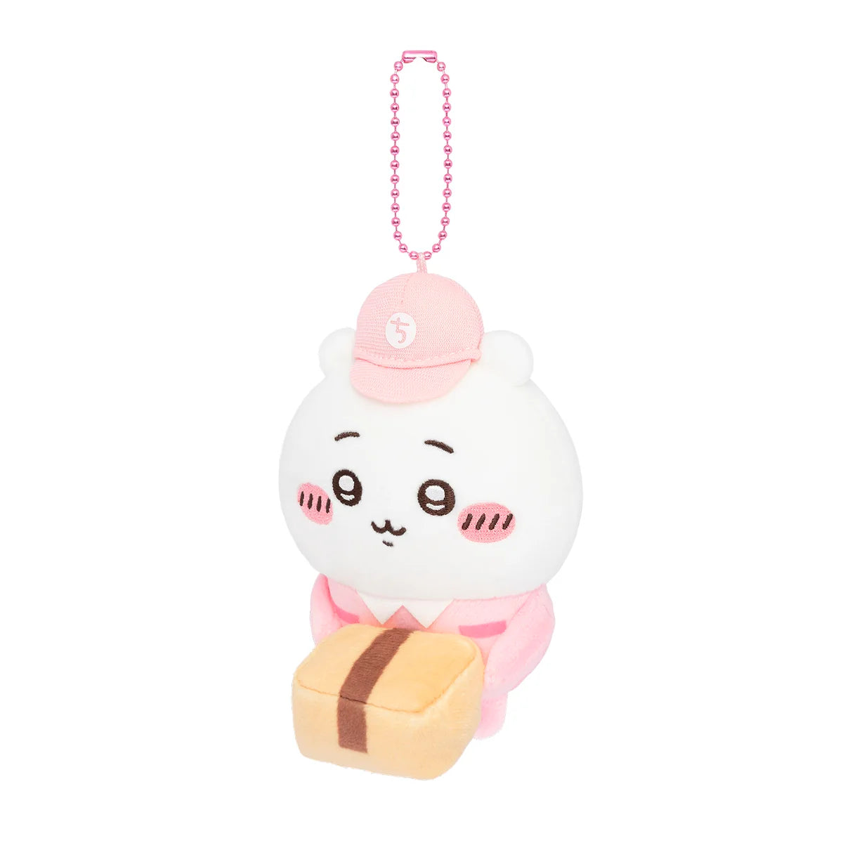 Chiikawa 送貨員/配送員 掛飾公仔 Delivery man Plush Charm - TOYZHOLIC