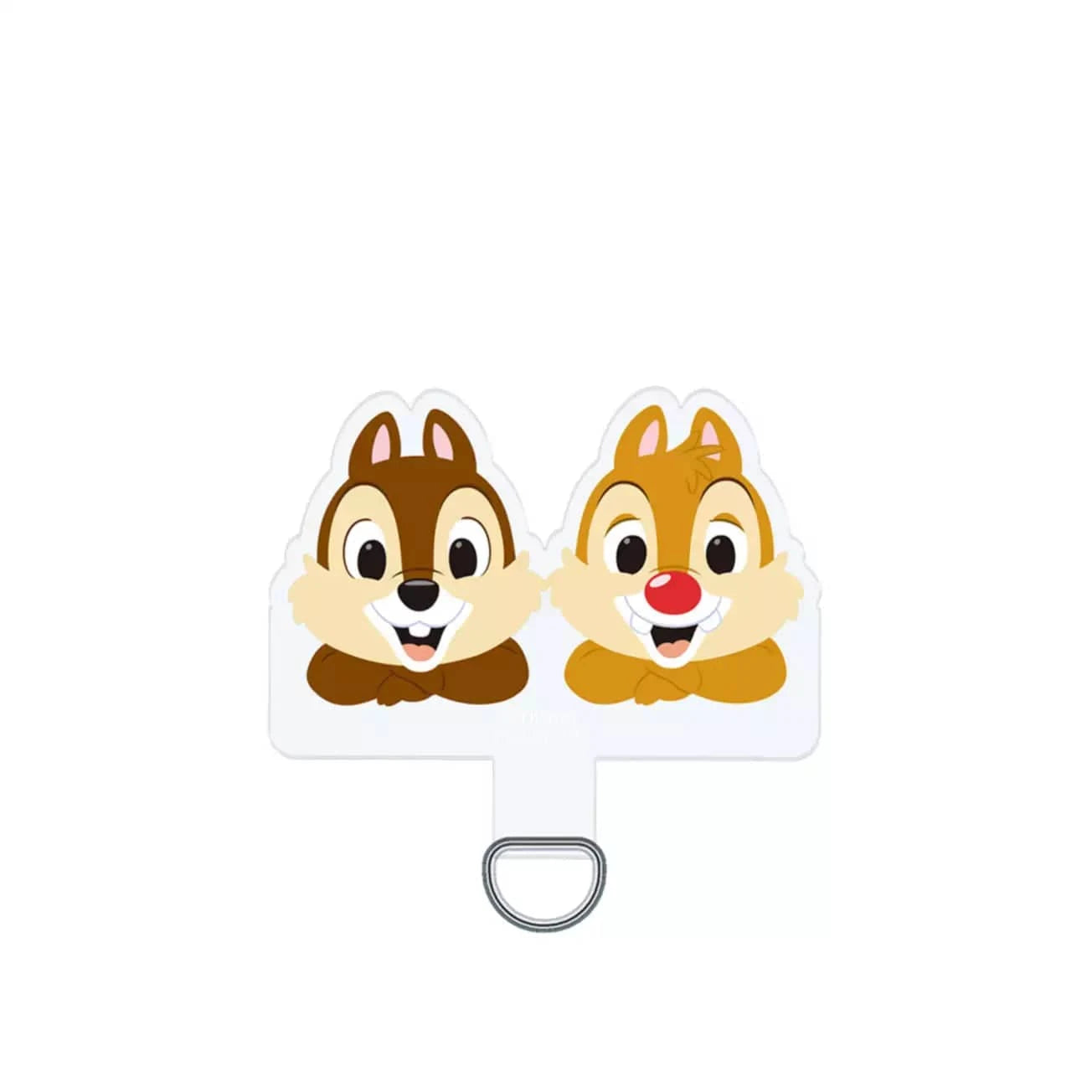 Disney Chip & Dale 手機掛繩夾片 (彩色) Die-cut Strap Holder - TOYZHOLIC