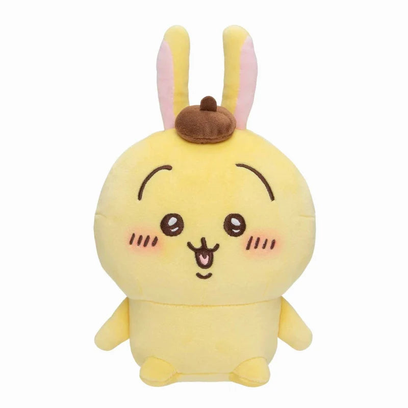 Chiikawa x Sanrio Characters 兔兔 x 布甸狗 掛飾公仔/ 公仔 Usagi x Pompompurin Plush Charm/ Plush - TOYZHOLIC
