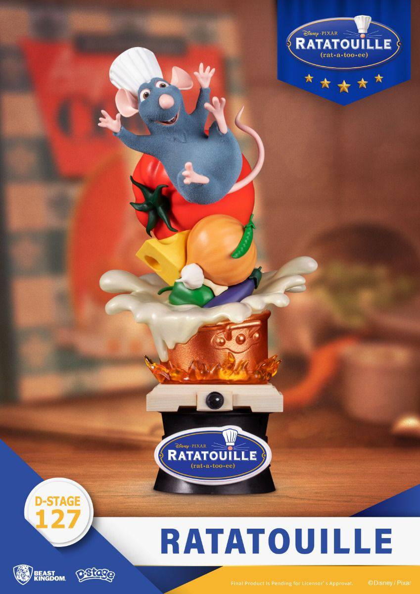 Beast Kingdom 野獸國 Disney Ratatouille 五星級大鼠 吊床 擺設（DS-127）