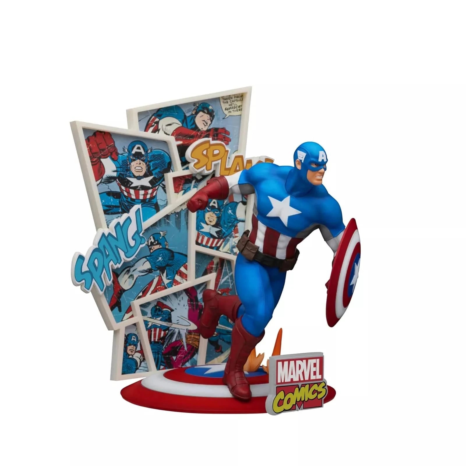 Beast Kingdom 野獸國 - Marvel Comics 美國隊長 Captain America 擺設 (DS-086) - TOYZHOLIC