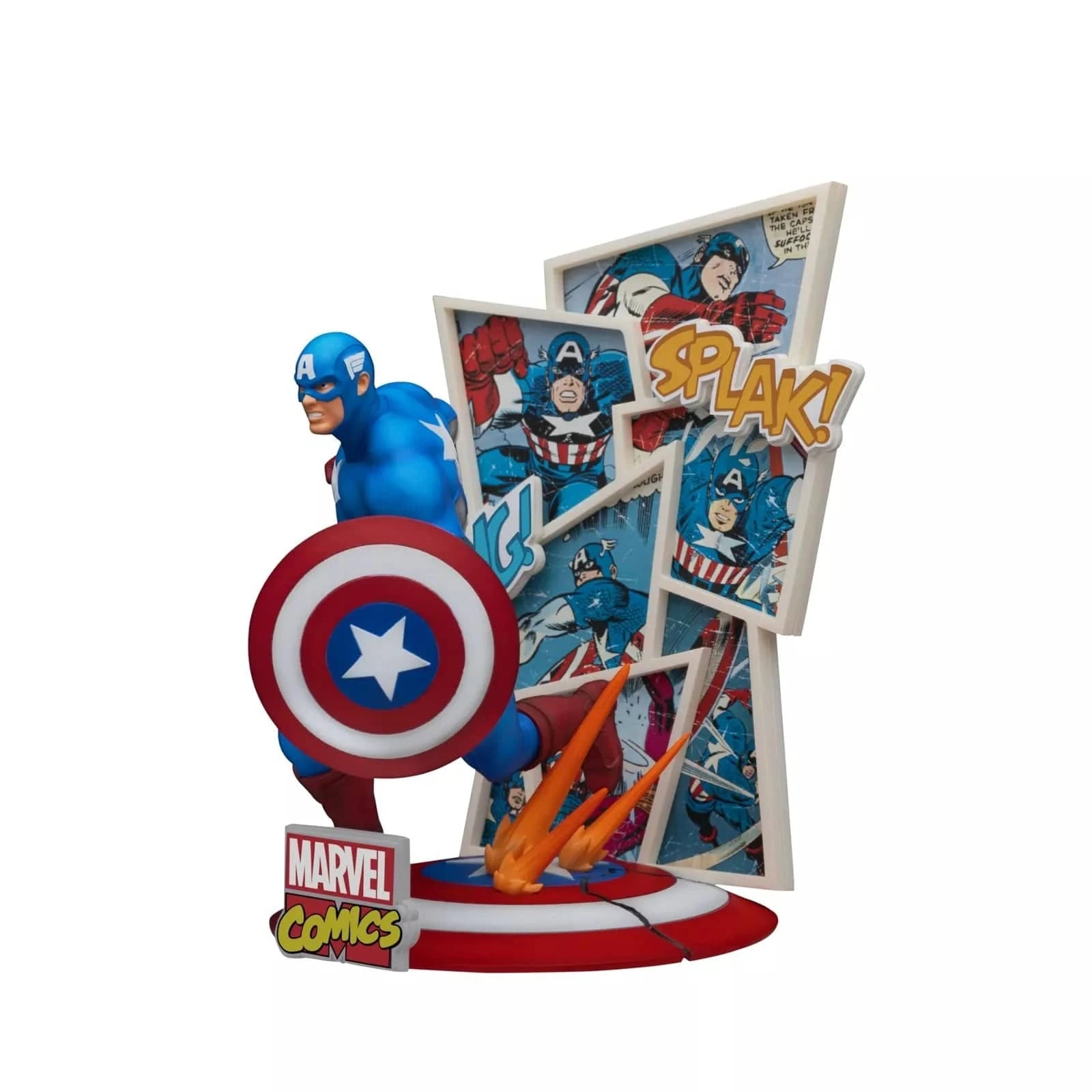 Beast Kingdom 野獸國 - Marvel Comics 美國隊長 Captain America 擺設 (DS-086) - TOYZHOLIC