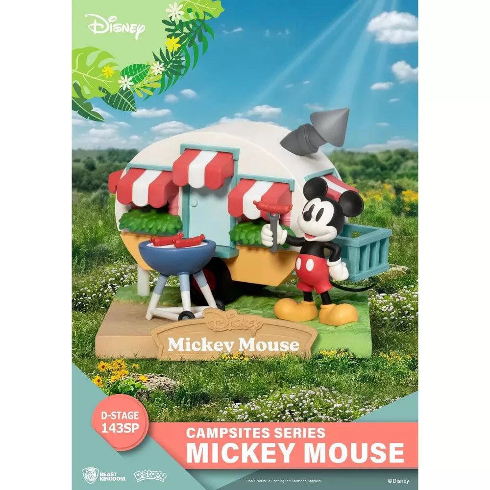 Beast Kingdom 野獸國 Disney 米奇 野餐系列 擺設 (DS-143SP) Campsites Series - Mickey Mouse Special Edition - TOYZHOLIC