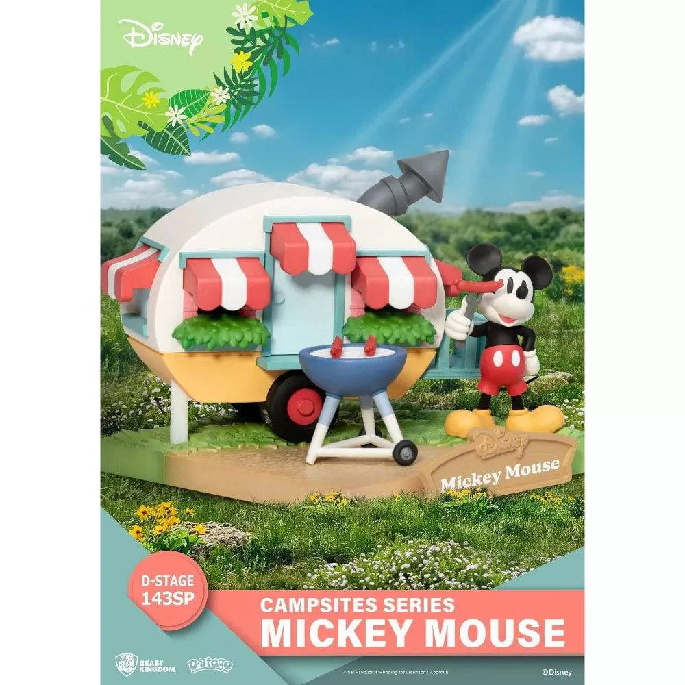 Beast Kingdom 野獸國 Disney 米奇 野餐系列 擺設 (DS-143SP) Campsites Series - Mickey Mouse Special Edition - TOYZHOLIC