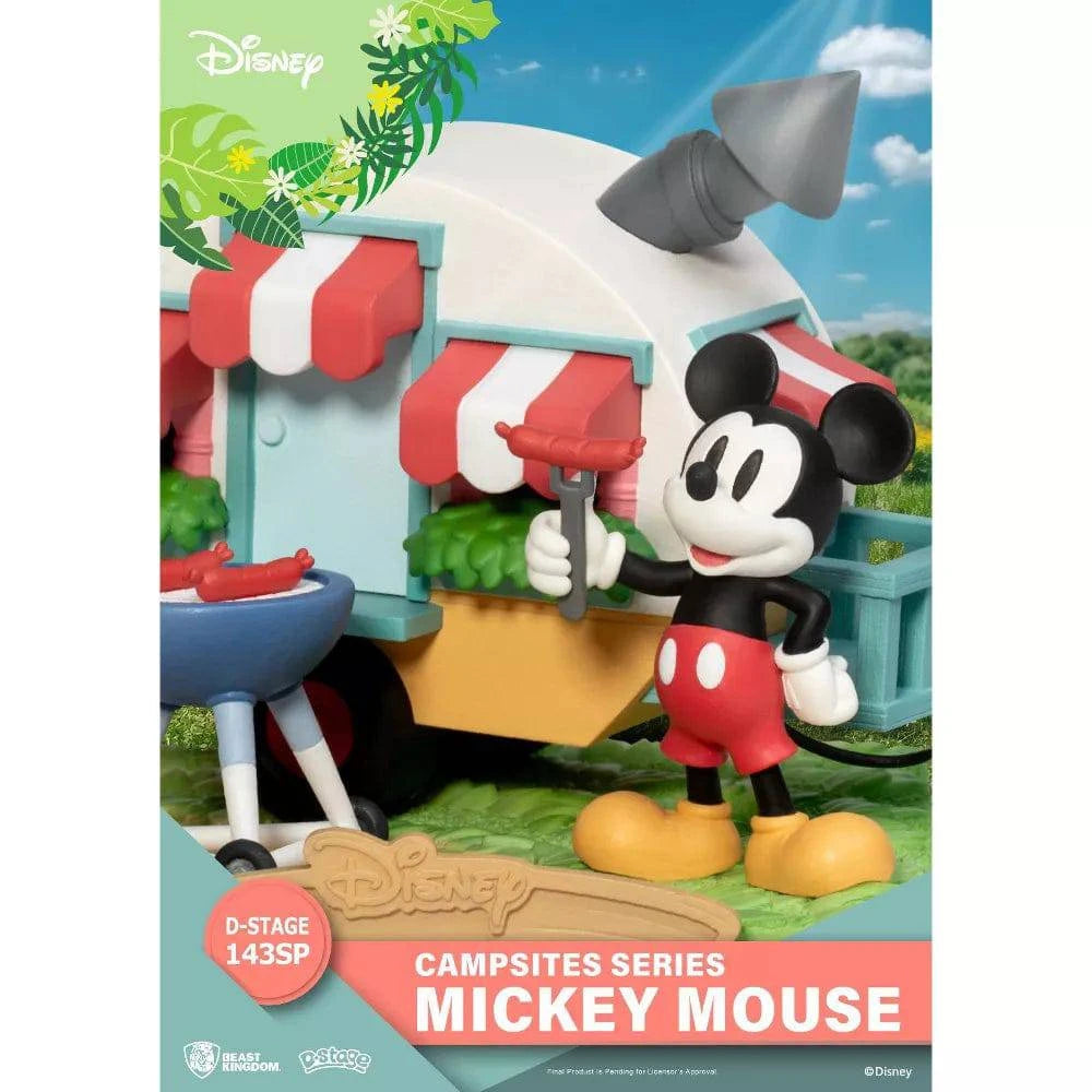 Beast Kingdom 野獸國 Disney 米奇 野餐系列 擺設 (DS-143SP) Campsites Series - Mickey Mouse Special Edition - TOYZHOLIC