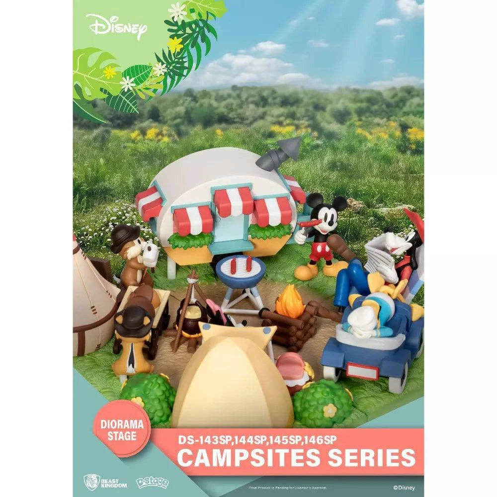 Beast Kingdom 野獸國 Disney 米奇 野餐系列 擺設 (DS-143SP) Campsites Series - Mickey Mouse Special Edition - TOYZHOLIC