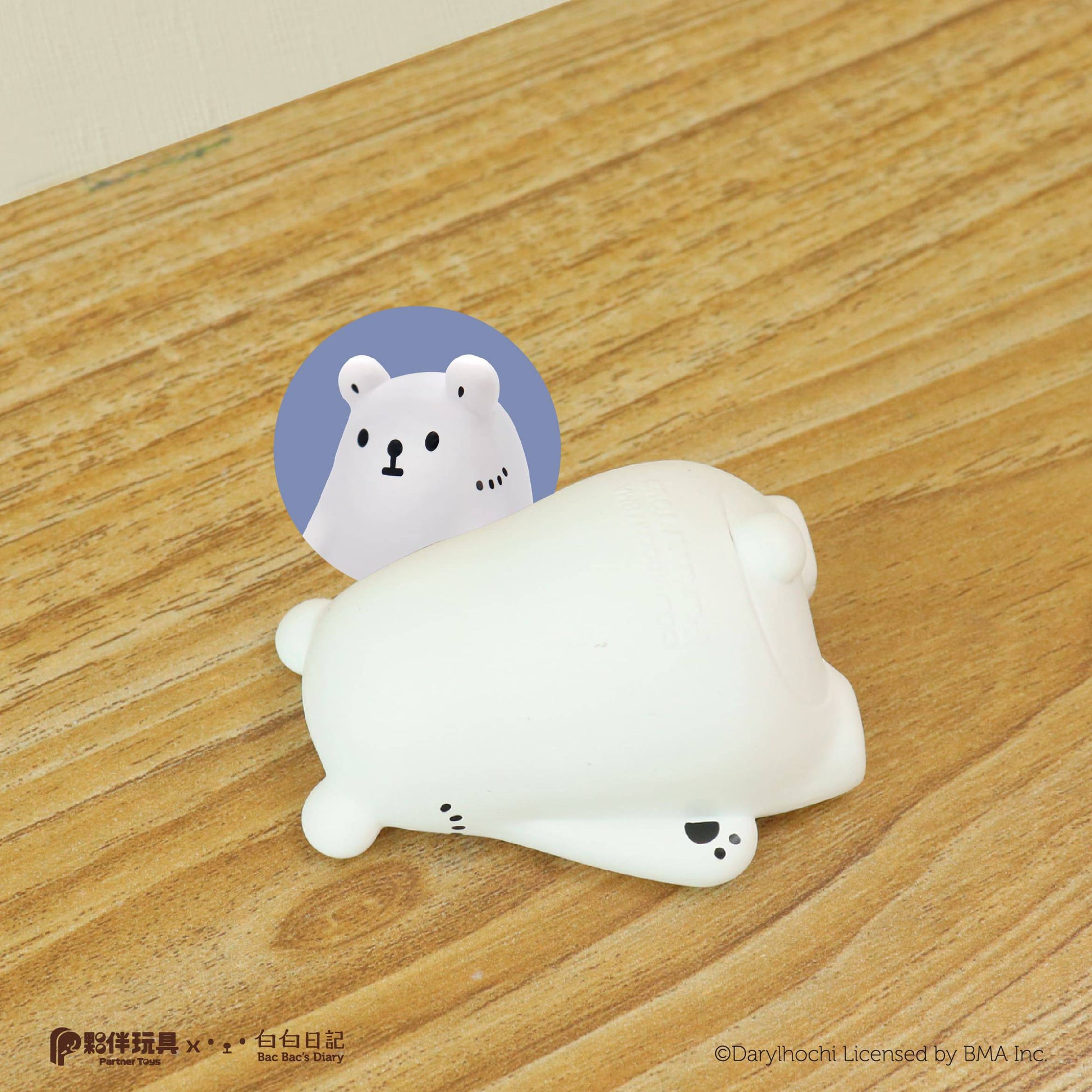 Partner Toys 心事白白系列 盲盒（一盒五/六款，款式隨機）BacBac Is thinking about... Series Blind Box - TOYZHOLIC