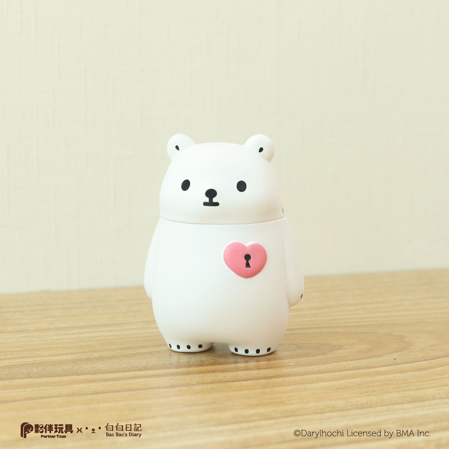 Partner Toys 心事白白系列 盲盒（一盒五/六款，款式隨機）BacBac Is thinking about... Series Blind Box - TOYZHOLIC