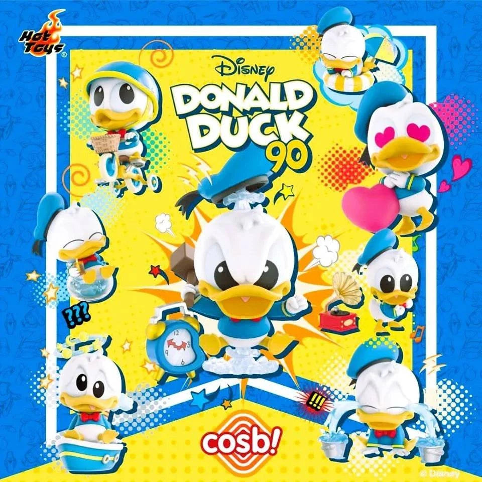 Hot Toys Disney 唐老鴨 90週年 Cosbi系列 盲盒（一盒八款，款式隨機）Donald Duck 90th Anniversary Cosbi Collection Blind Box - TOYZHOLIC