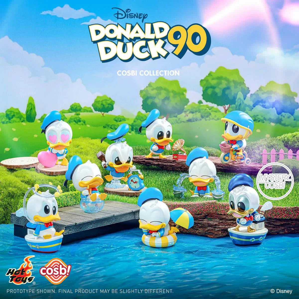 Hot Toys Disney 唐老鴨 90週年 Cosbi系列 盲盒（一盒八款，款式隨機）Donald Duck 90th Anniversary Cosbi Collection Blind Box - TOYZHOLIC