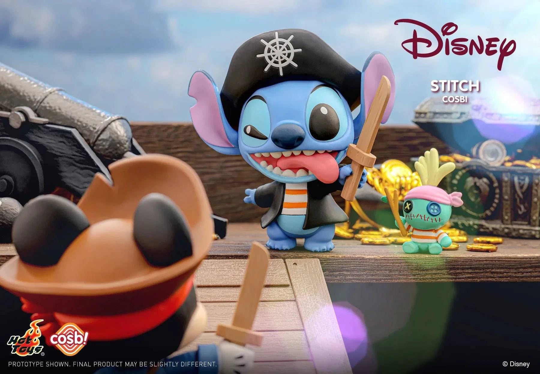 Hot Toys Disney 米奇與好友 海盜系列 盲盒（一盒八款，款式隨機）Mickey & Friends Pirate Cosbi Collection Blind Box - TOYZHOLIC