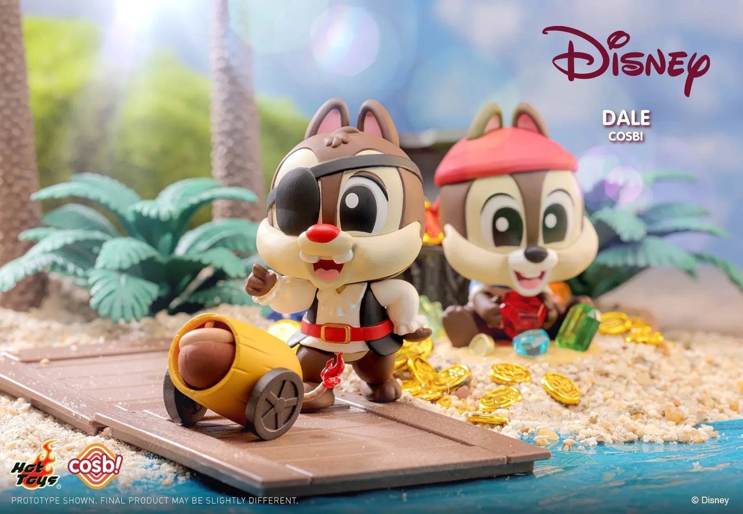 Hot Toys Disney 米奇與好友 海盜系列 盲盒（一盒八款，款式隨機）Mickey & Friends Pirate Cosbi Collection Blind Box - TOYZHOLIC
