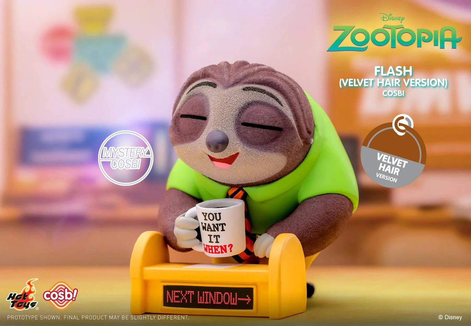 Hot Toys Disney 優獸大都會 Cosbi系列 盲盒（一盒八款，款式隨機）Zootopia Cosbi Collection Blind Box - TOYZHOLIC