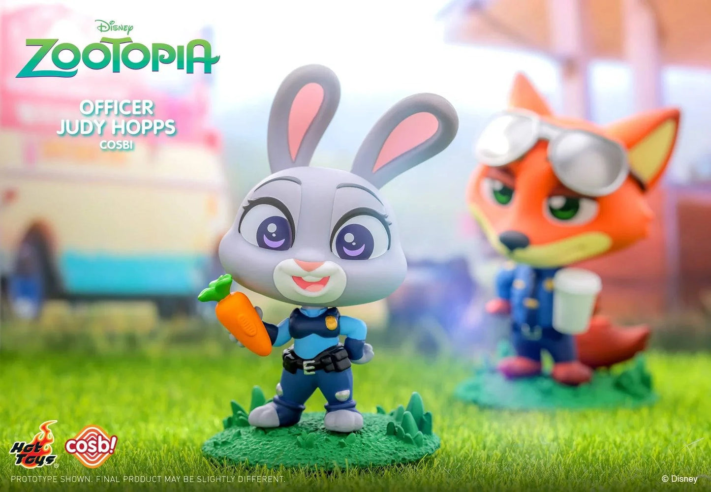 Hot Toys Disney 優獸大都會 Cosbi系列 盲盒（一盒八款，款式隨機）Zootopia Cosbi Collection Blind Box - TOYZHOLIC