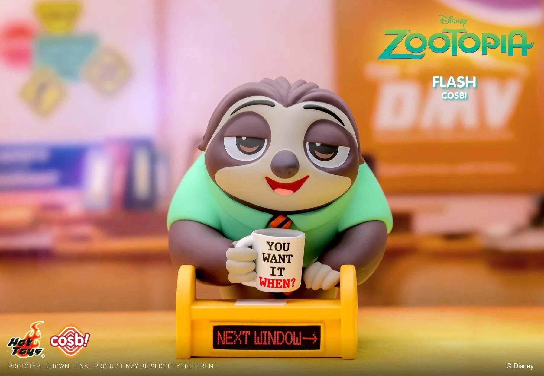 Hot Toys Disney 優獸大都會 Cosbi系列 盲盒（一盒八款，款式隨機）Zootopia Cosbi Collection Blind Box - TOYZHOLIC