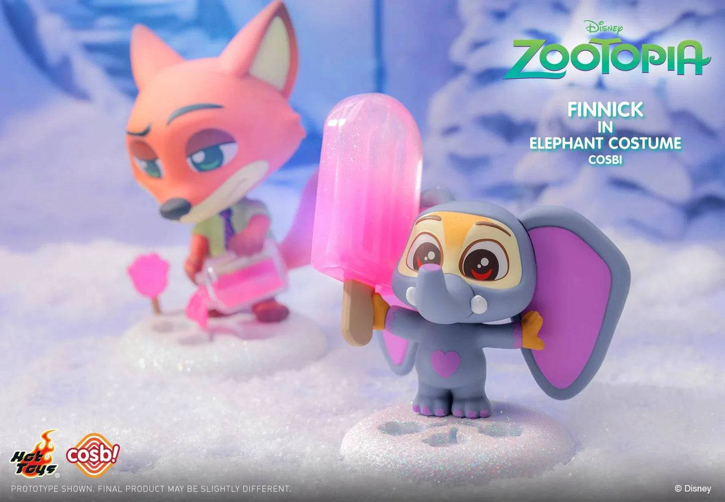 Hot Toys Disney 優獸大都會 Cosbi系列 盲盒（一盒八款，款式隨機）Zootopia Cosbi Collection Blind Box - TOYZHOLIC