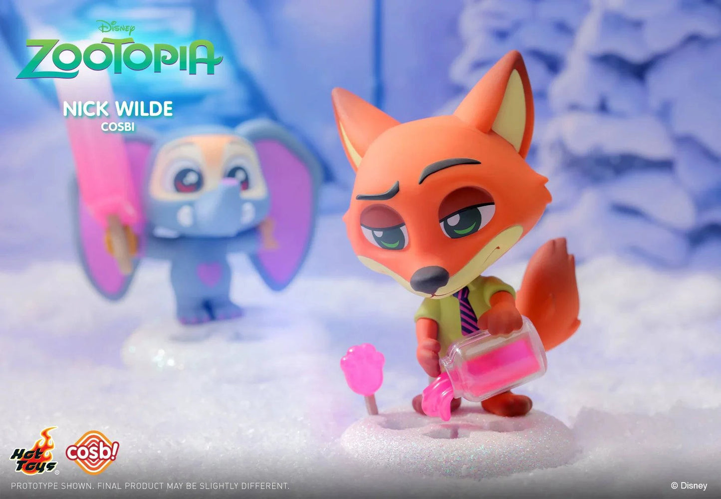 Hot Toys Disney 優獸大都會 Cosbi系列 盲盒（一盒八款，款式隨機）Zootopia Cosbi Collection Blind Box - TOYZHOLIC
