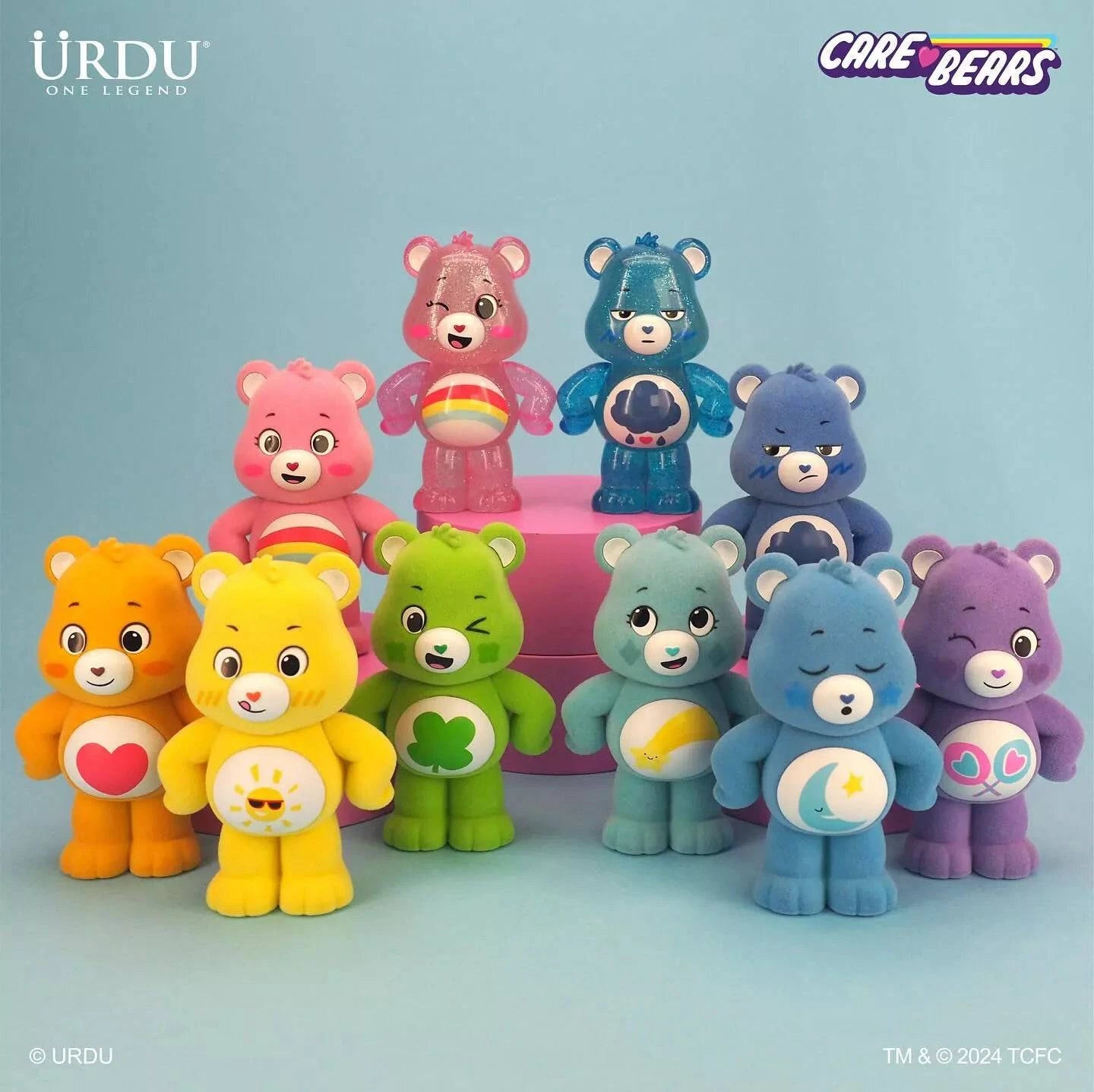 URDU X Care Bears 企企系列 盲盒 （一盒八款，款式隨機）Standing Series Blind Box - TOYZHOLIC