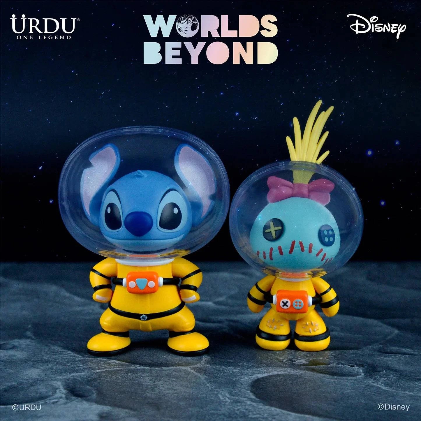 Urdu World Beyond Series 2 スクランプ2体セット URDU Disney 史迪仔&小 Urdu World Beyond Series 2 スクランプ2体セット URDU Disney 史迪仔&小