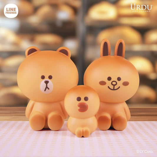 LINE FRIENDS meets URDU 烘焙系列 造型麵包 (3入組) Bakery Series - Bread Set - TOYZHOLIC