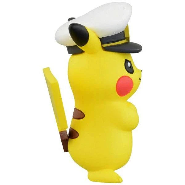 Takara Tomy Pokemon Monster Collection - MS-12 Pikachu 寵物小精靈 / 寶可夢：船長比卡超 - TOYZHOLIC