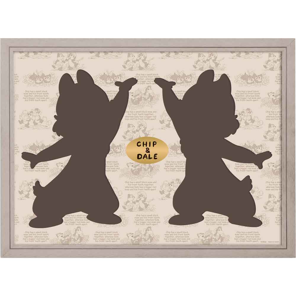Chip & Dale 剪影 Puzzle 邊框 (269pcs) - TOYZHOLIC