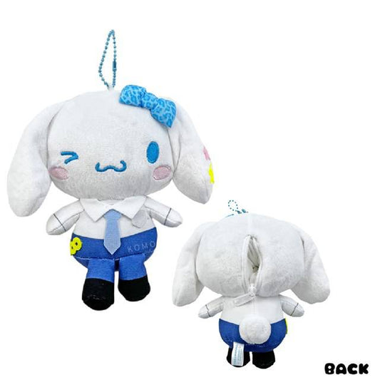 Cinnamoroll 玉桂狗 女高中生造型公仔掛飾 (小)