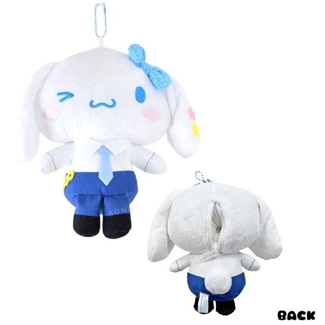 4990270157190 Cinnamoroll 玉桂狗 女高中生造型毛公仔掛飾 (大) - TOYZHOLIC